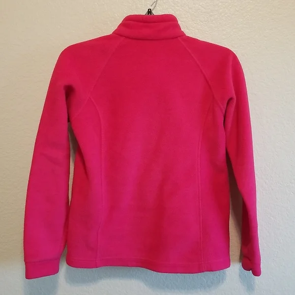 Columbia Girls Fleece Jacket Large - Picture 5 of 10